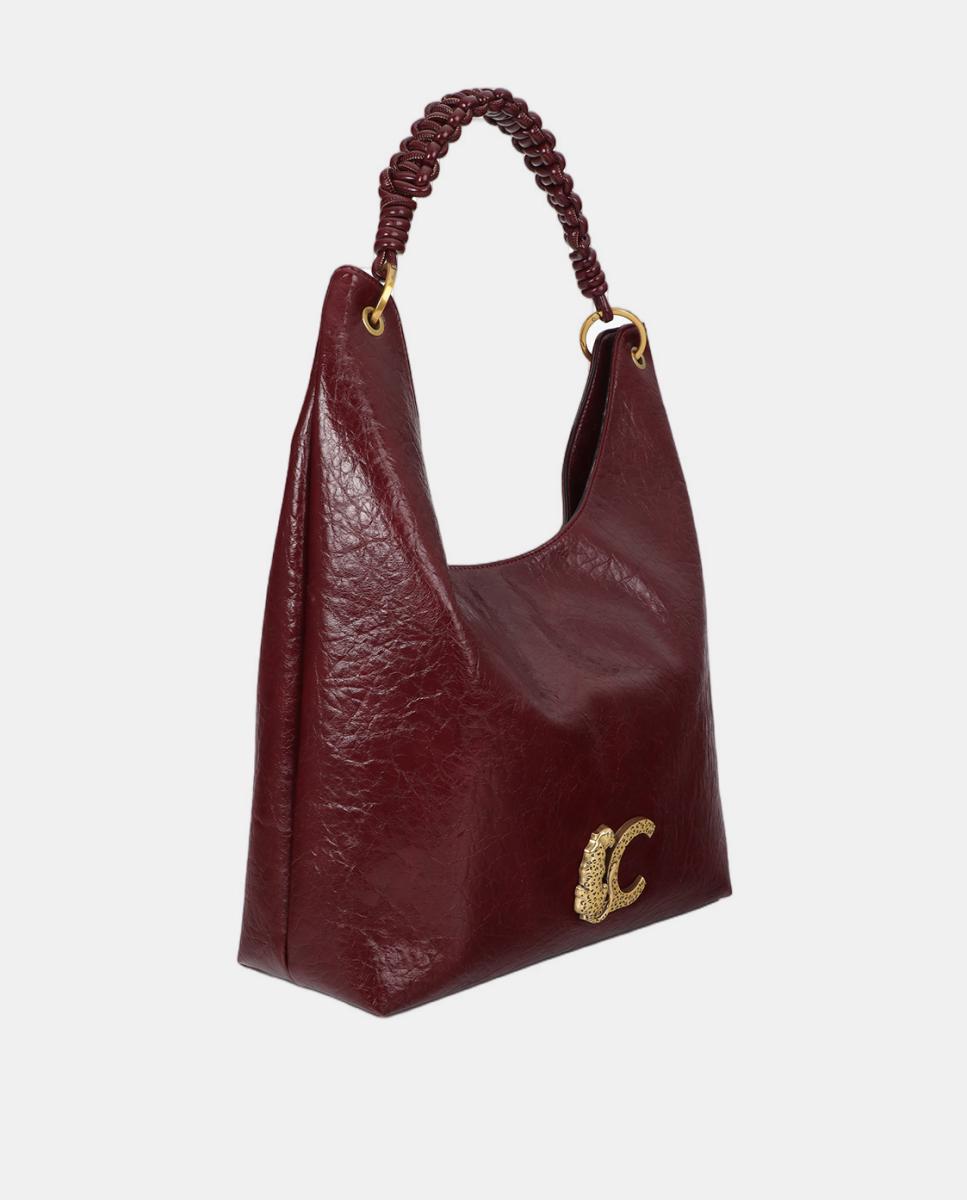 Imagen 2 de Shopper con detalle de asa trenzada - Lola Casademunt - Burdeos Burdeos