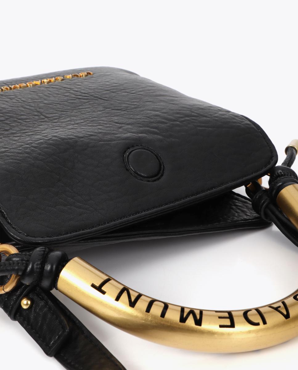 Bolso bandolera pequeño LOLA CASADEMUNT 1981 - Negro Negro-5