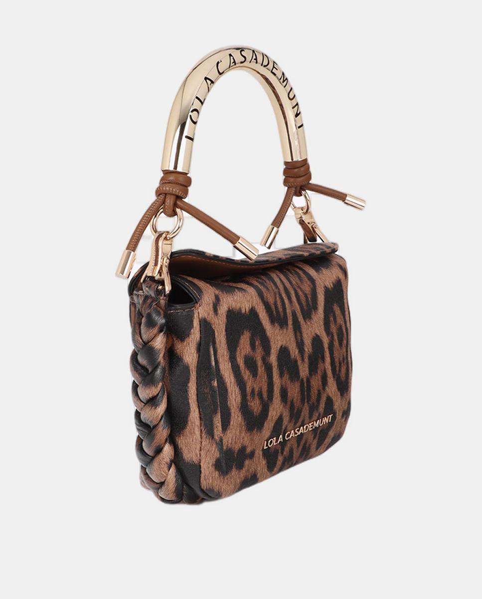 Bolso bandolera pequeño LOLA CASADEMUNT 1981 - Marrón Marrón-2
