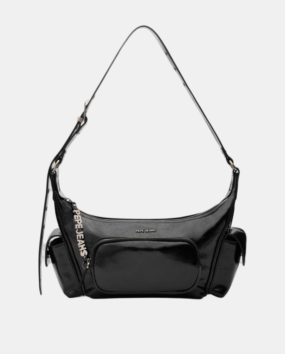 Imagem 0 de Mala Tipo Hobo Multibolsos com Contas