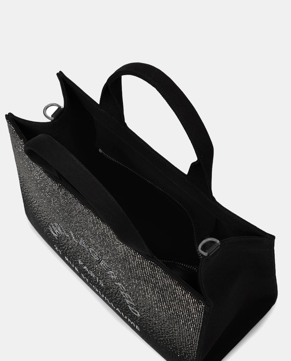 Mala Tipo Tote Média Preto-4