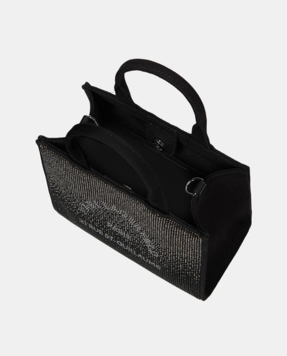Mala Tipo Tote Mini Preto-3