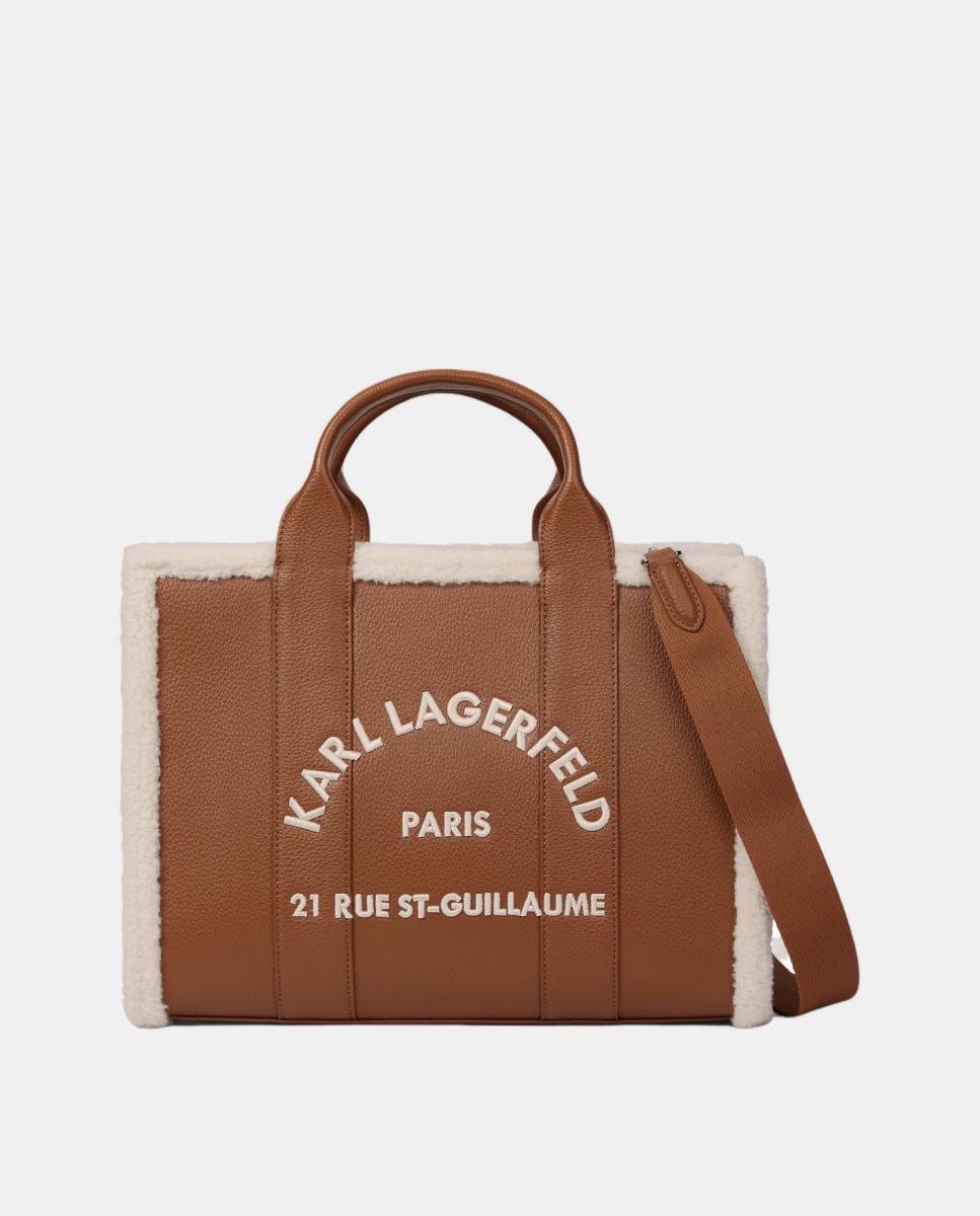 Imagem 0 de Mala Tipo Tote Média Shearling