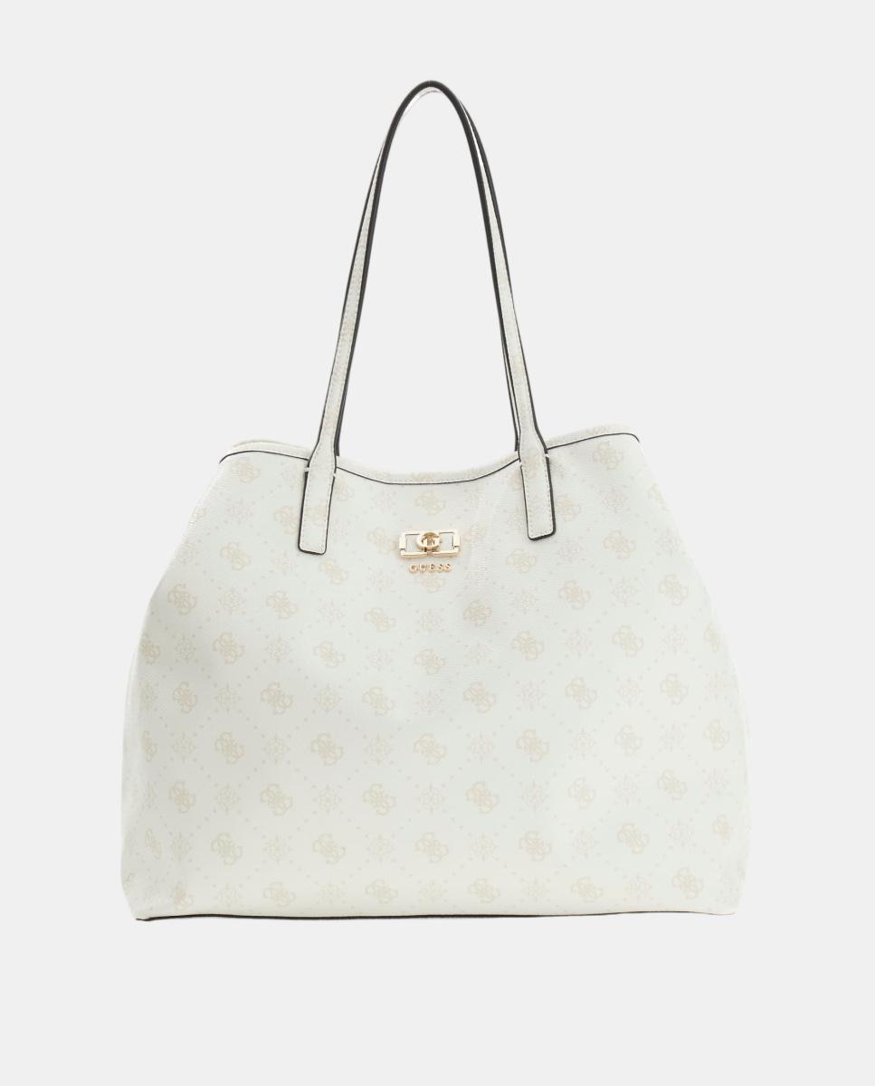 Imagem 0 de Mala de Ombro Tipo Tote com Fecho Magnético e Pochette