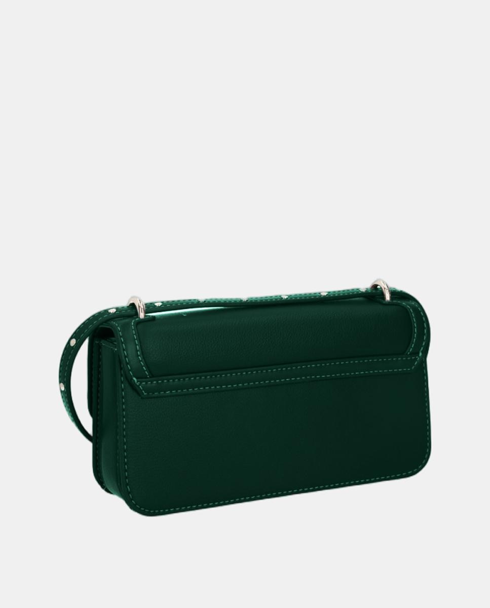 Imagen 3 de Bandolera con solapa - LIUJO - Verde oscuro Verde oscuro