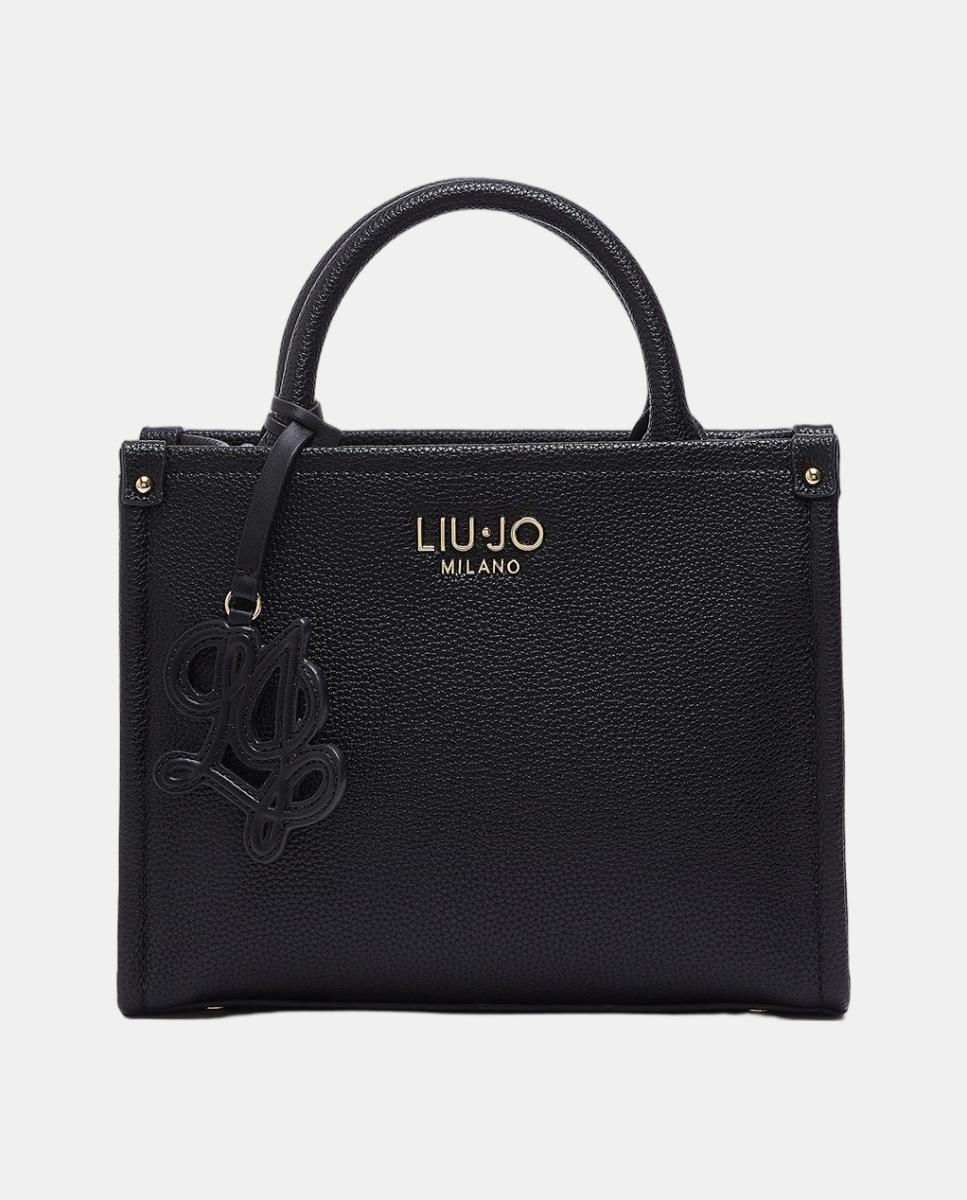 Imagem 0 de Mala Tipo Tote Média com Alça em Tecido e Estampado de Logótipo