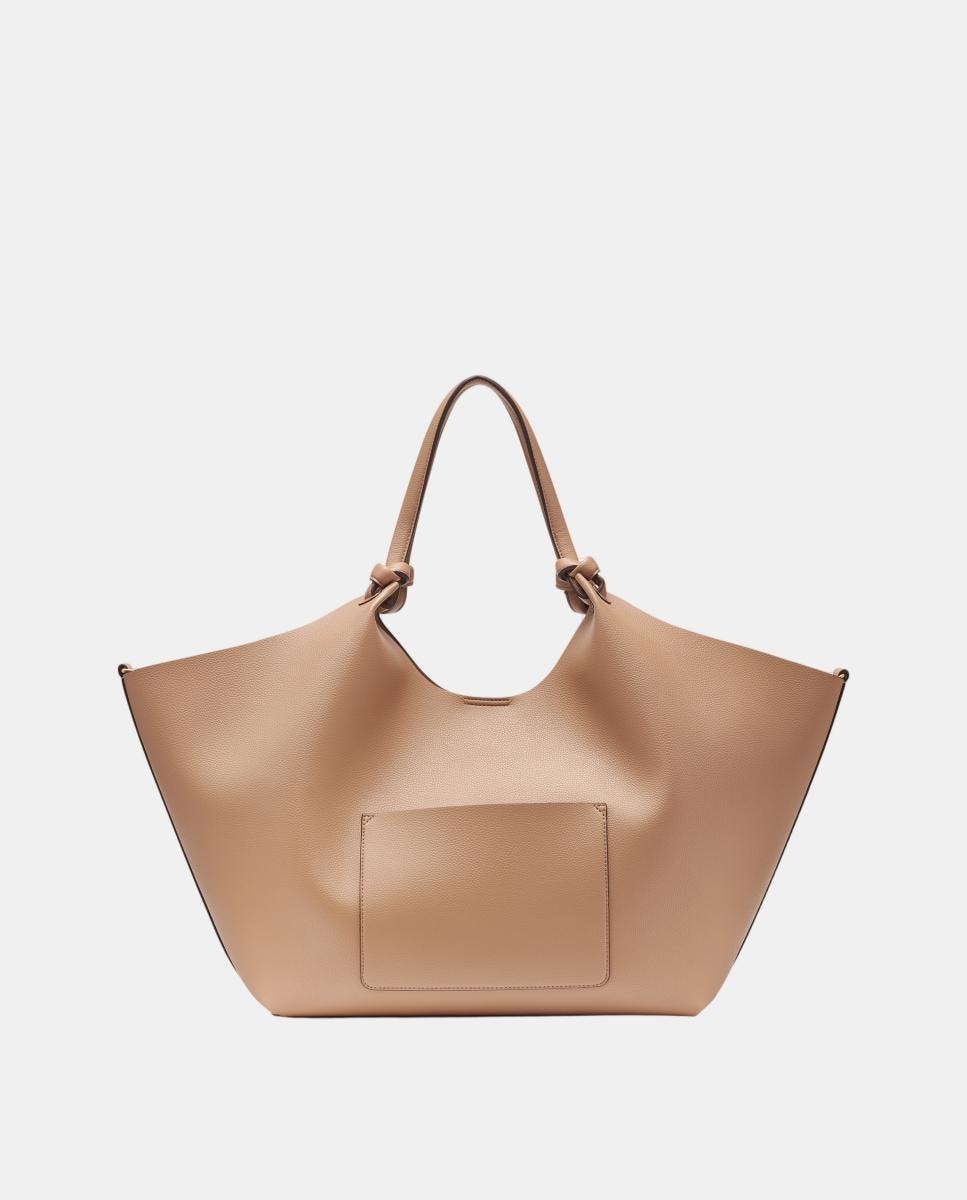 Mala Tipo Tote Paula Camel-4