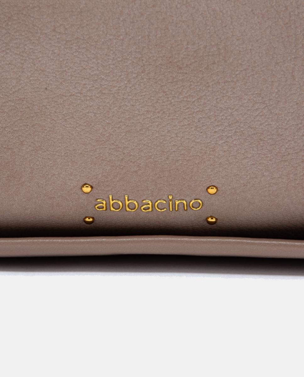 Bolso de hombro en materiales reciclados - Abbacino - Beige Beige-6