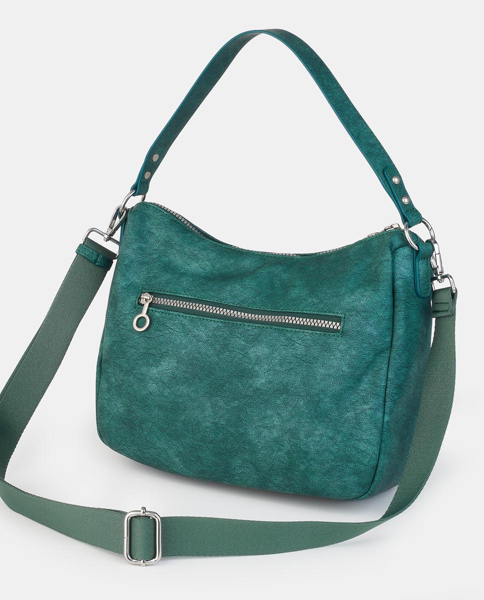 Imagen 2 de Crossbody con cremallera - Caminatta - Azul Azul