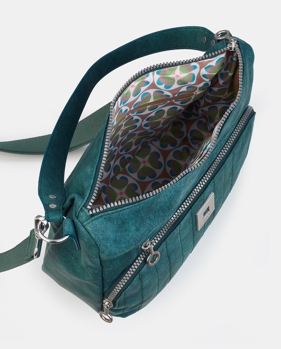 Imagen 3 de Crossbody con cremallera - Caminatta - Azul Azul