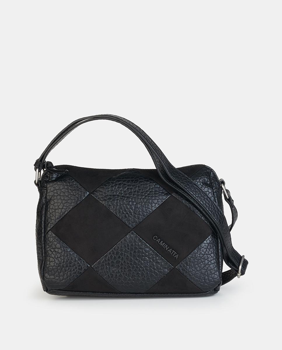 Crossbody con cremallera - Caminatta - Negro Negro-1