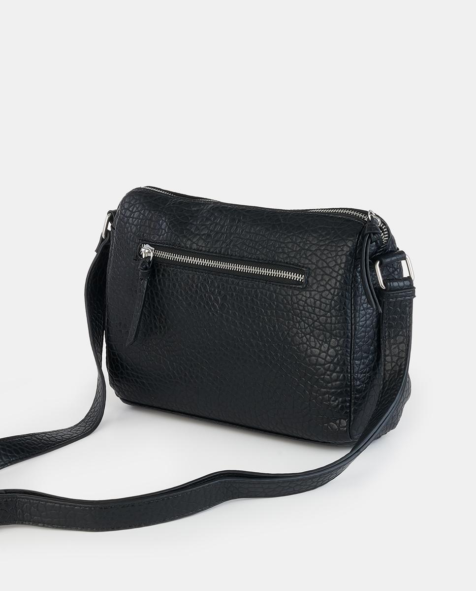 Crossbody con cremallera - Caminatta - Negro Negro-2