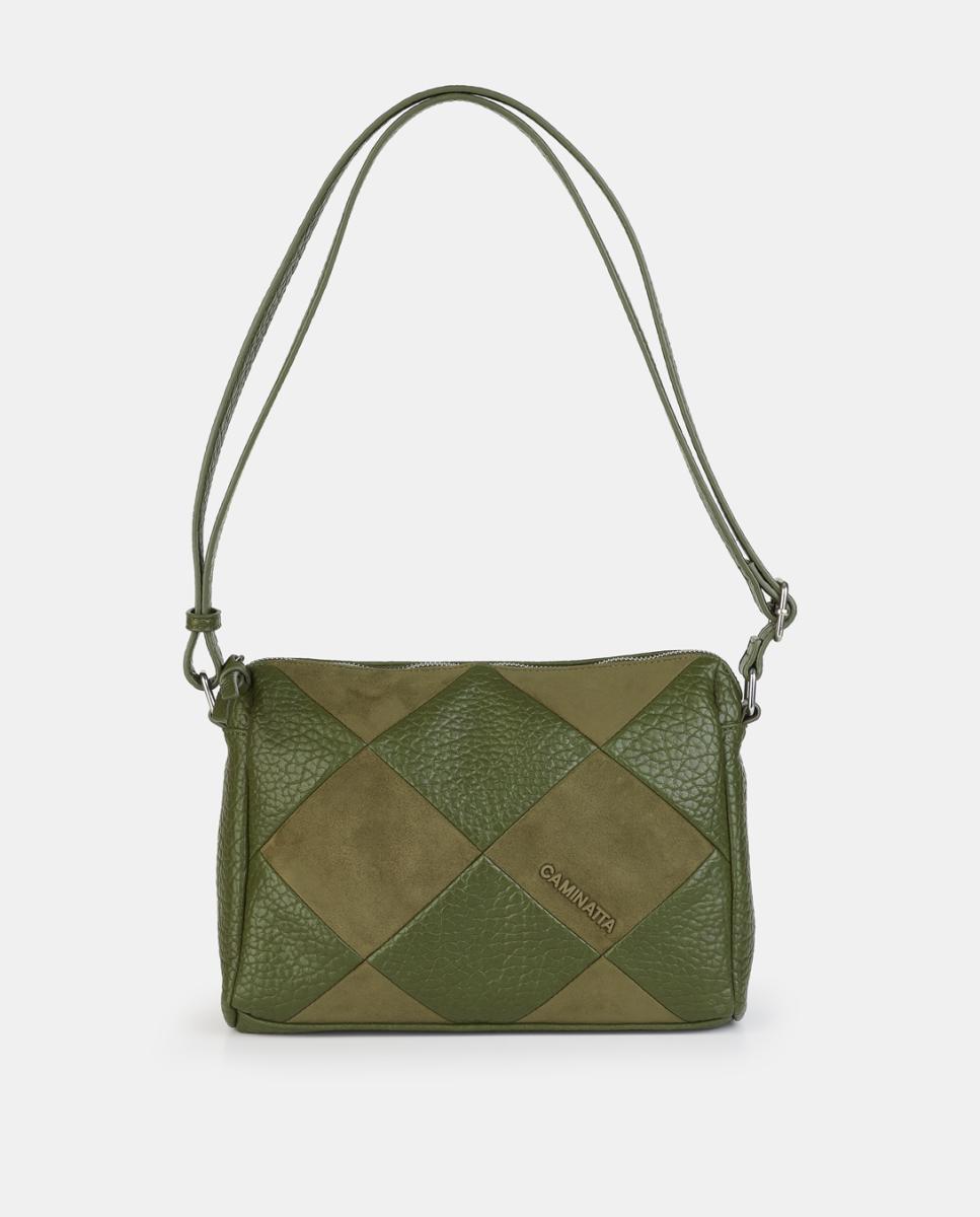 Imagen 0 de Crossbody con cremallera Verde Oliva