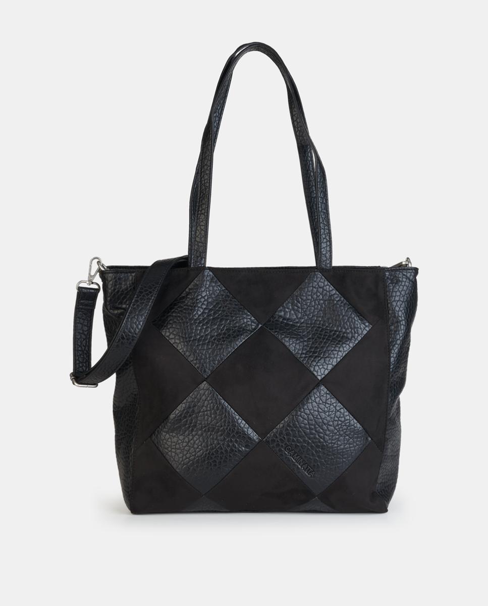 Shopping con cremallera - Caminatta - Negro Negro-1