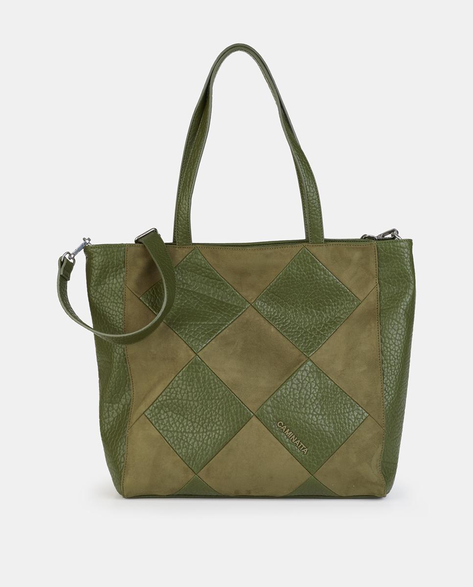 Shopping con cremallera - Caminatta - Verde Oliva Verde Oliva-1