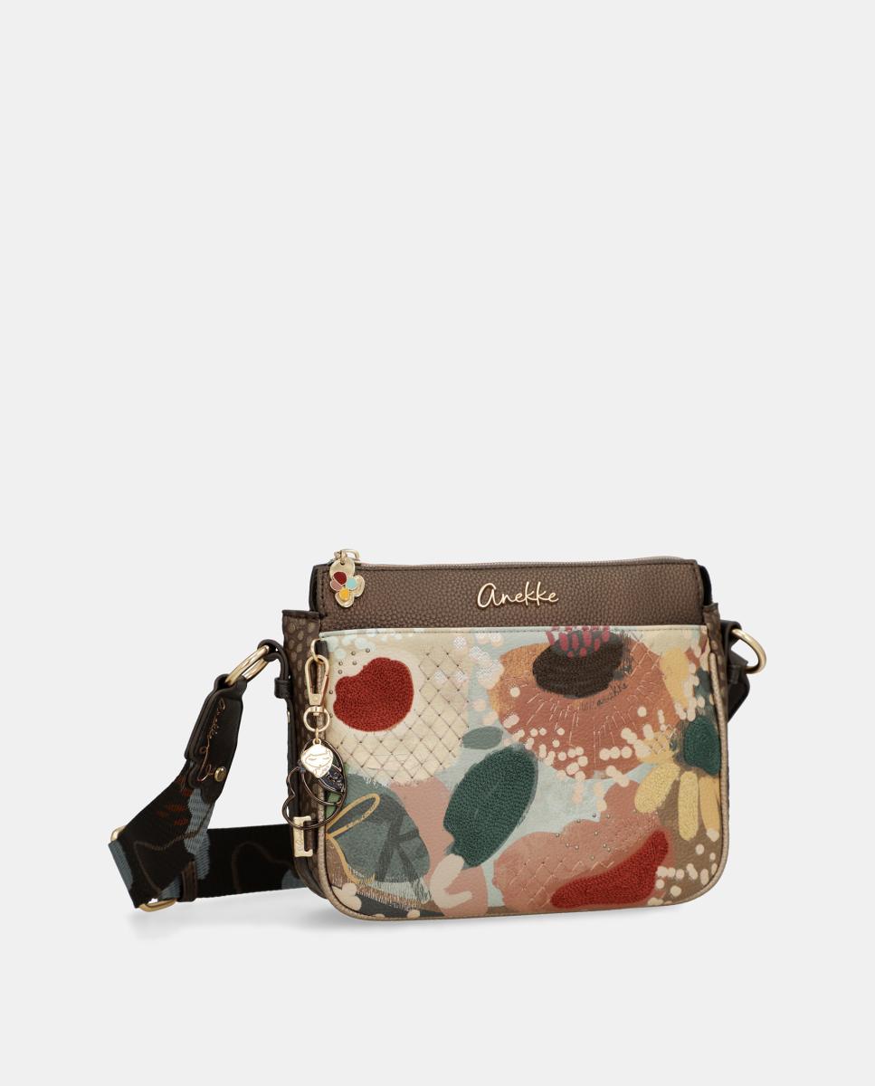 Mala a Tiracolo Estampada Blossom Multicolor-2