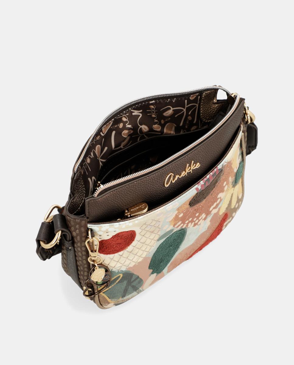 Mala a Tiracolo Estampada Blossom Multicolor-5