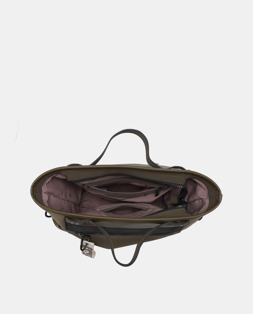 Mala Tipo Tote de Neopreno Verde-4