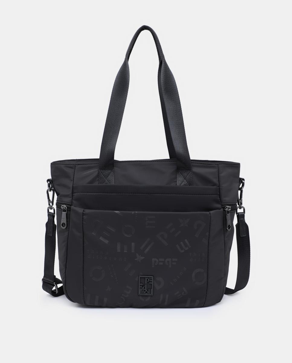 Shopper nylon Marrón Pepe Moll Marrón-1