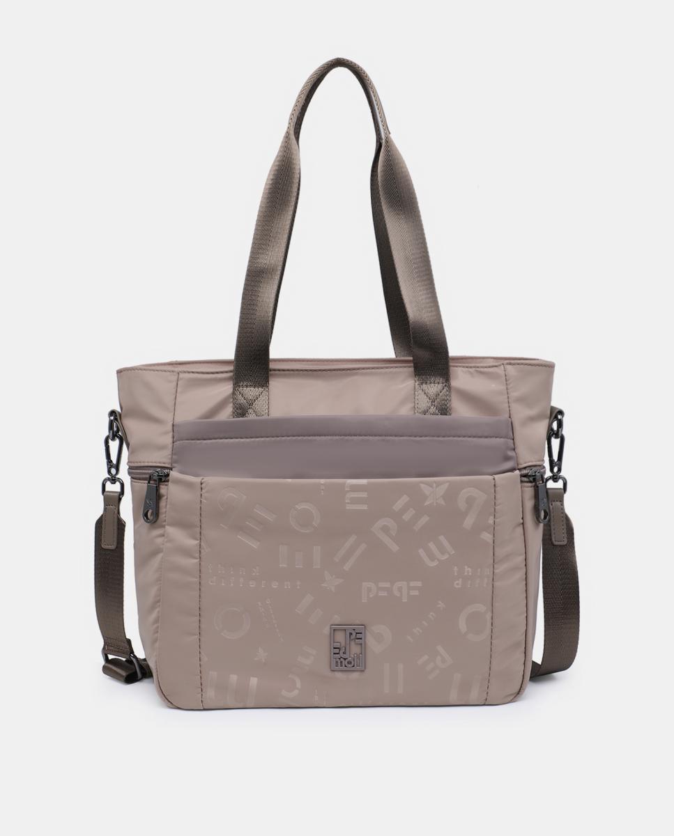 Shopper nylon Marrón claro Pepe Moll Marrón claro-1