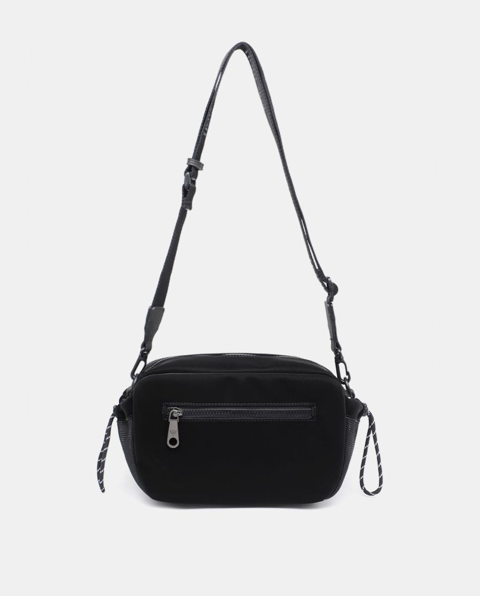 Bandolera engomada con tacto agradable Negro Pepe Moll Negro-3