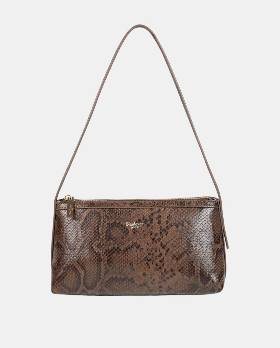Bolso baguette - Naulover - Marrón Marrón-1