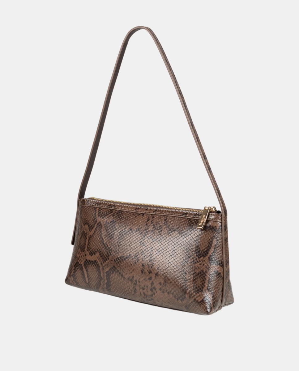 Bolso baguette - Naulover - Marrón Marrón-2