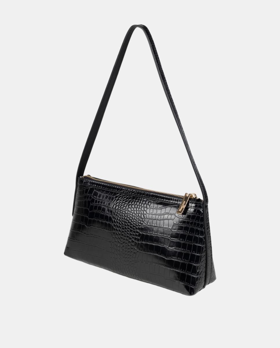Bolso baguette - Naulover - Negro Negro-2