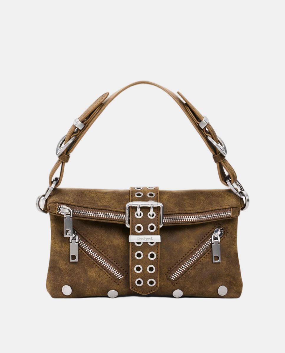 Imagem 0 de Mala Clutch com Efeito de Camurça