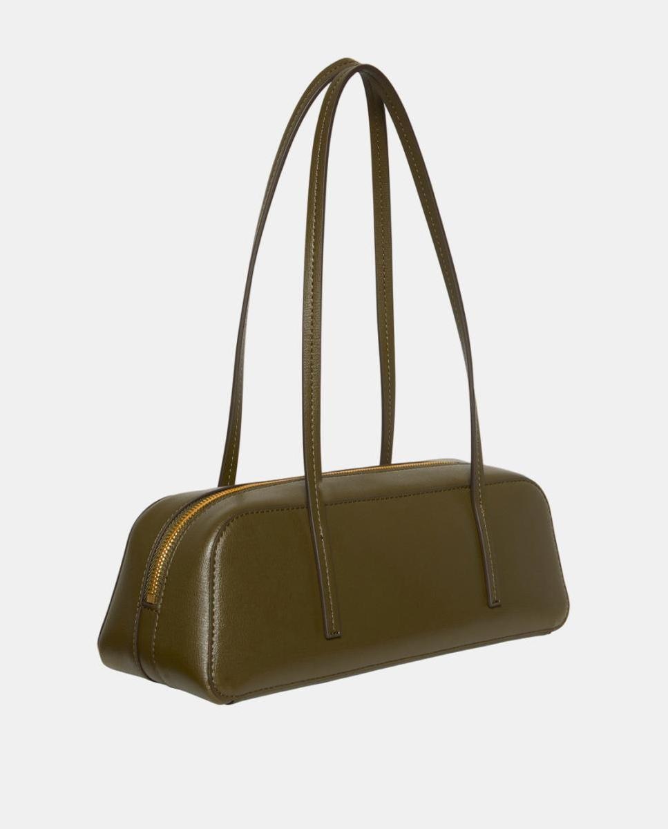 Bolso de hombro Calvin Klein de silueta alargada - Verde Oliva Verde Oliva-2