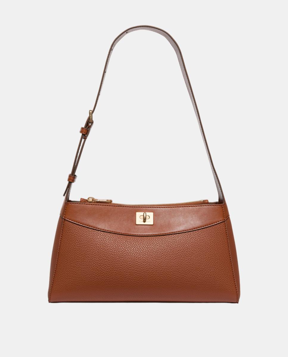 Imagen 0 de Bolso de hombro calvin klein Cuero