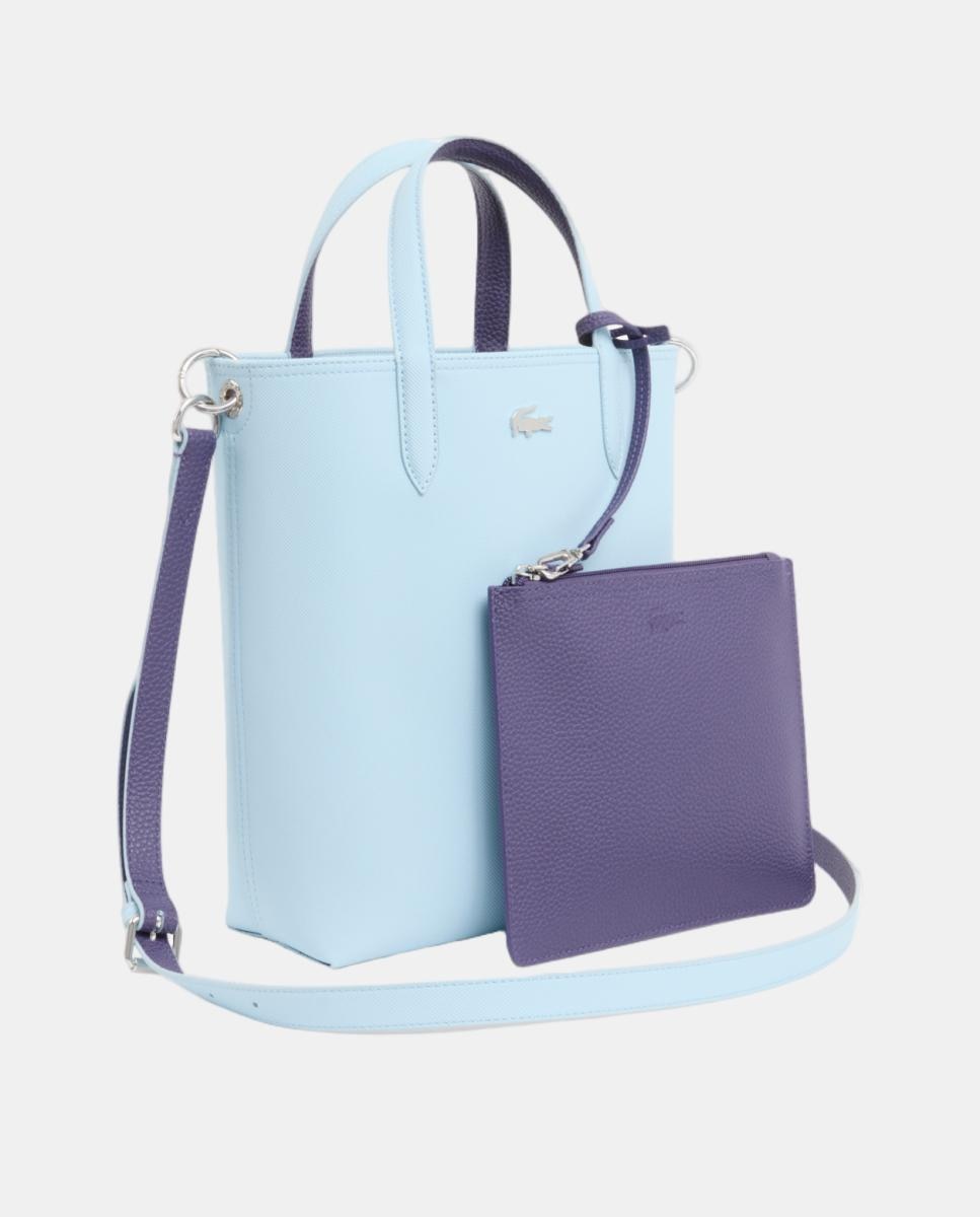 Mala Tipo Tote Reversível Vertical Anna Azul-claro-3