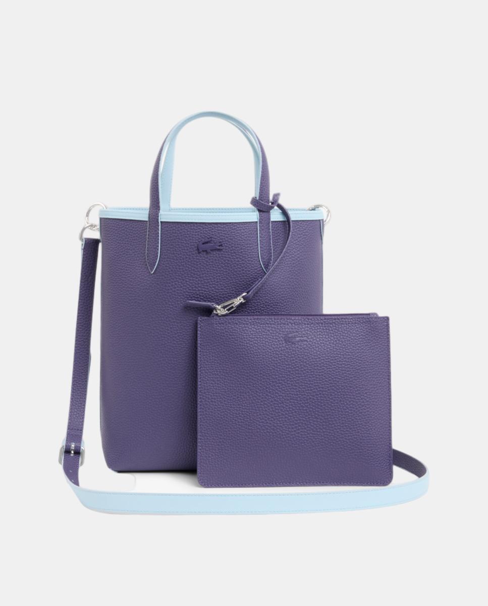 Mala Tipo Tote Reversível Vertical Anna Azul-claro-5