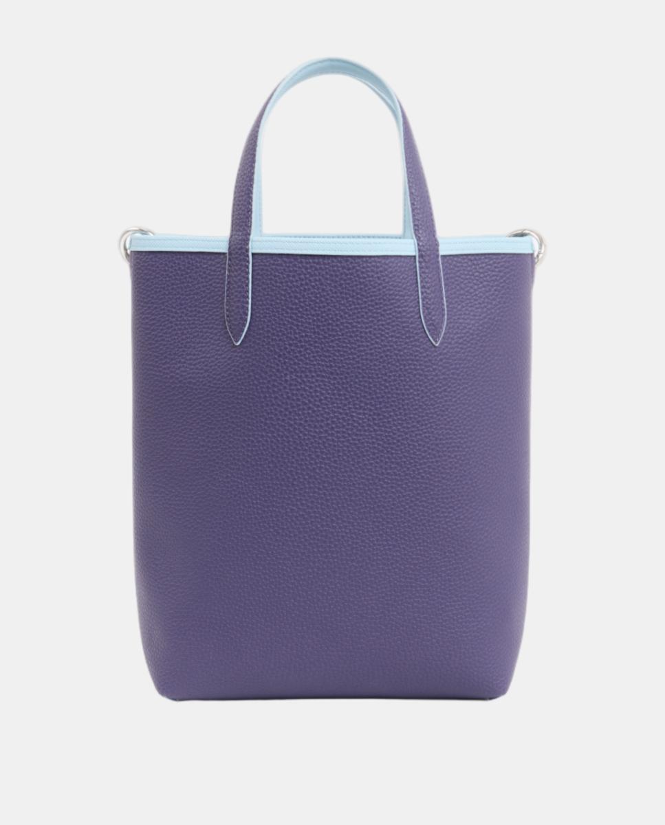 Mala Tipo Tote Reversível Vertical Anna Azul-claro-6