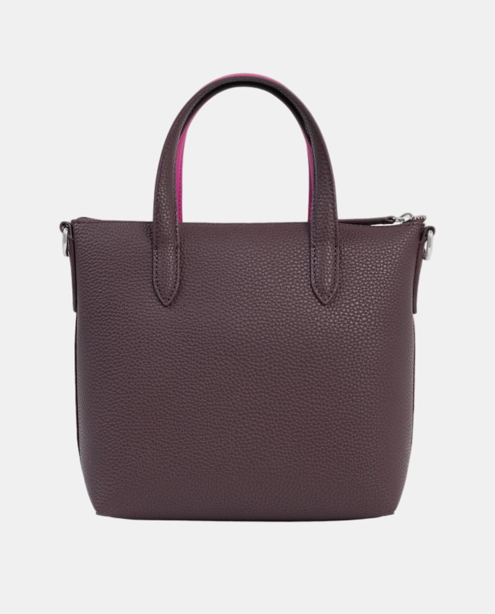 Anna Petit Piqué XS Shopping Bag Grená-3