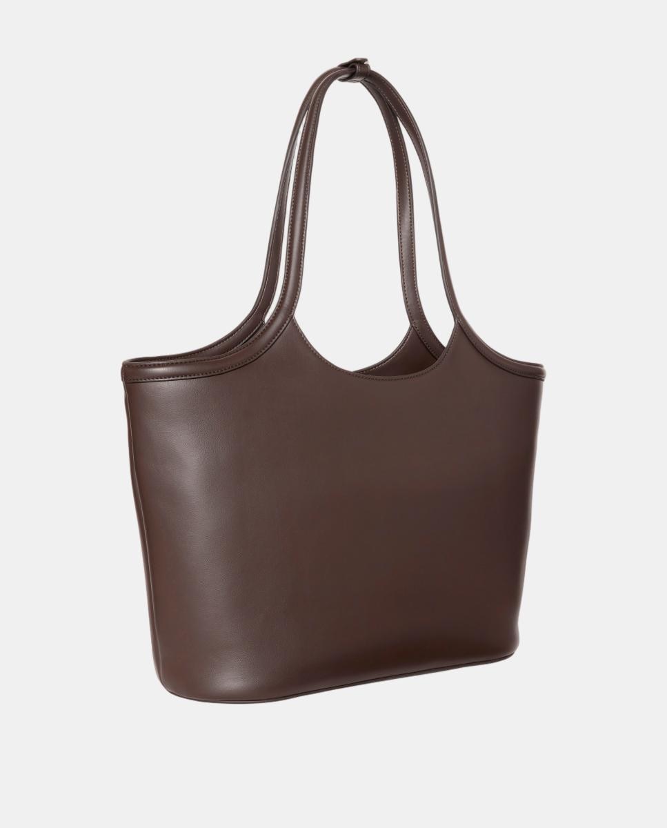 Mala Tipo Tote Castanho-2