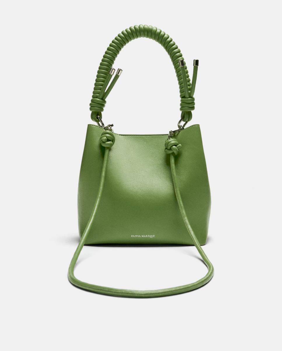Mala Média com Fecho Magnético Modelo Le Sac Verde-3
