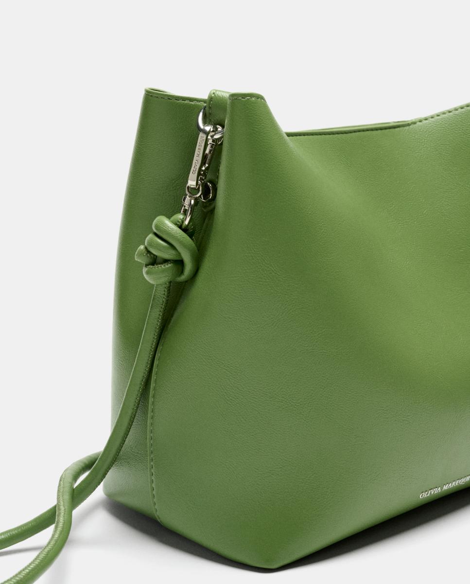 Mala Média com Fecho Magnético Modelo Le Sac Verde-4