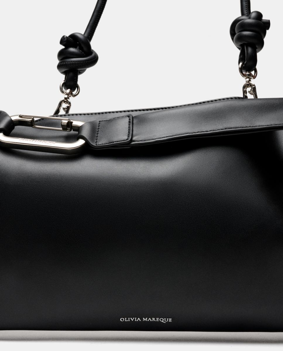 Mala Média com Fecho Magnético Modelo Gaia Preto-3