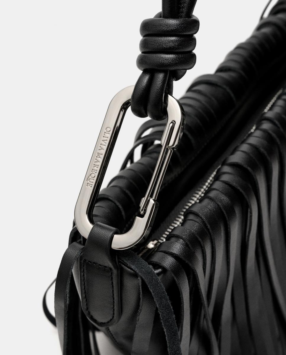 Mala Média com Fecho de Correr Modelo Ares Preto-4