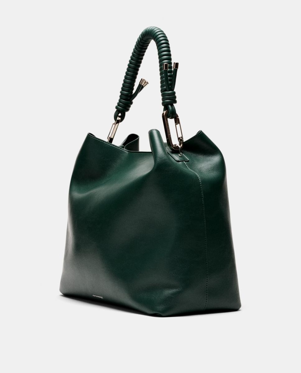 Mala Grande com Fecho Magnético Le Sac Verde-2