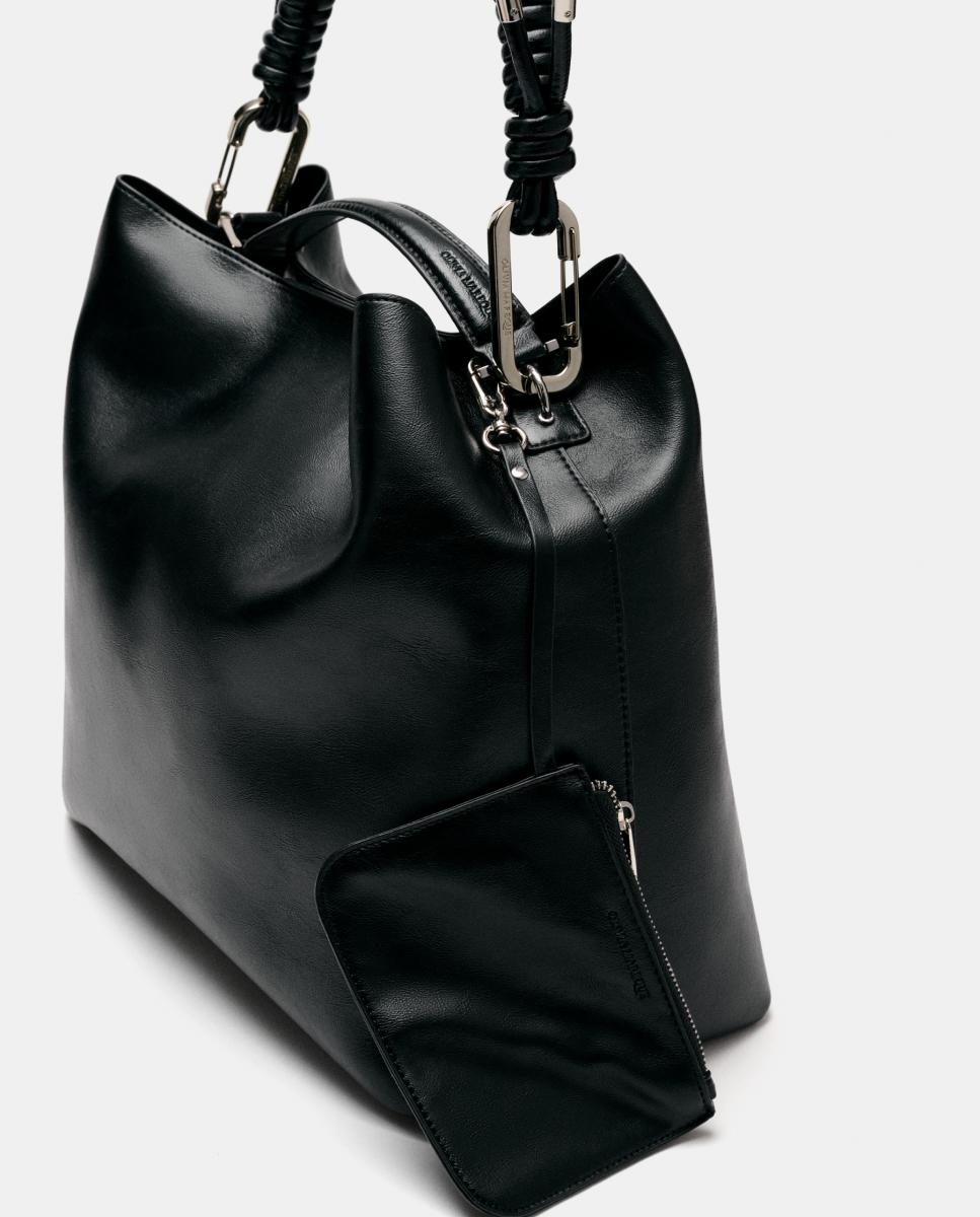 Mala Grande com Fecho Magnético Le Sac Preto-4
