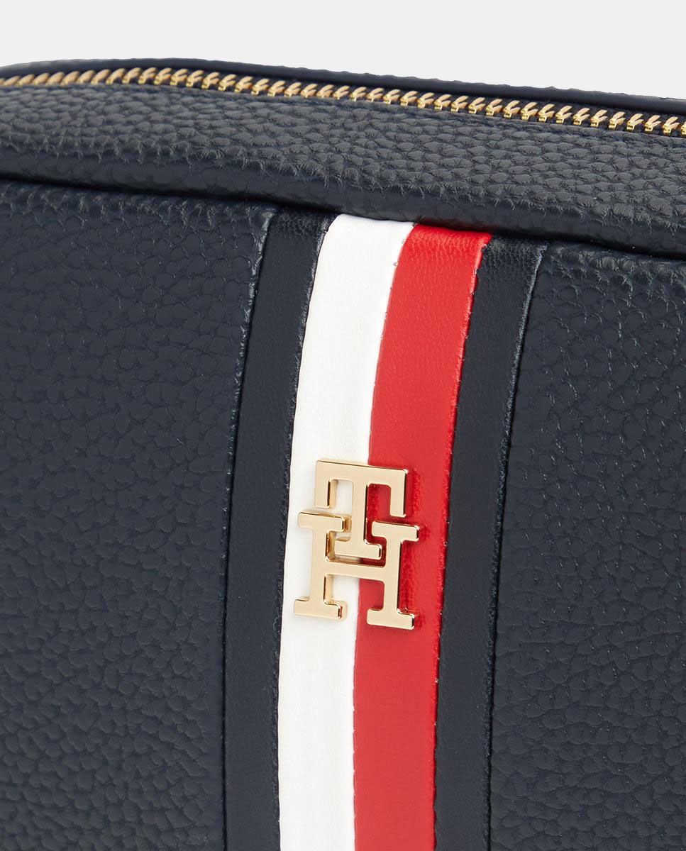 Bolso estilo bandolera de mujer en color azul marino con detalle frontal - Tommy Hilfiger - Azul marino Azul marino-4