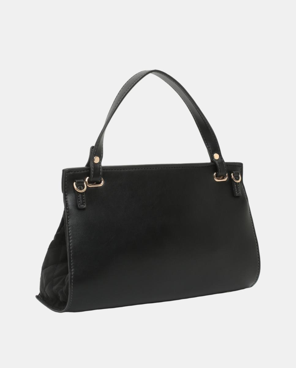 BOLSO CROSSBODY CON SOLAPA Y EFECTO ACOLCHADO - Robert Pietri - Negro Negro-2