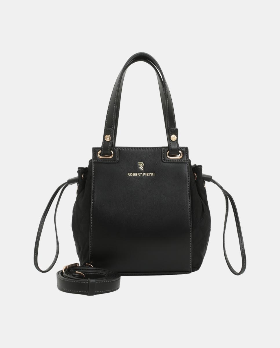 Imagem 0 de Mala Crossbody Judas com Cordão para Fechar e Efeito Acolchoado