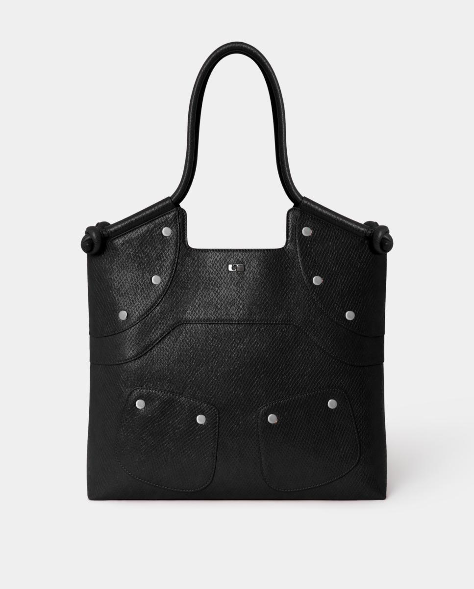 Bolso de hombro modelo Maren de Laagam - Negro Negro-1