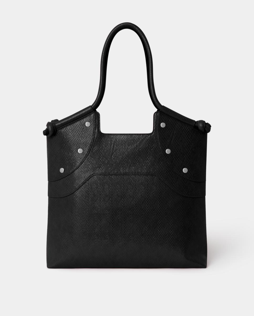 Bolso de hombro modelo Maren de Laagam - Negro Negro-2