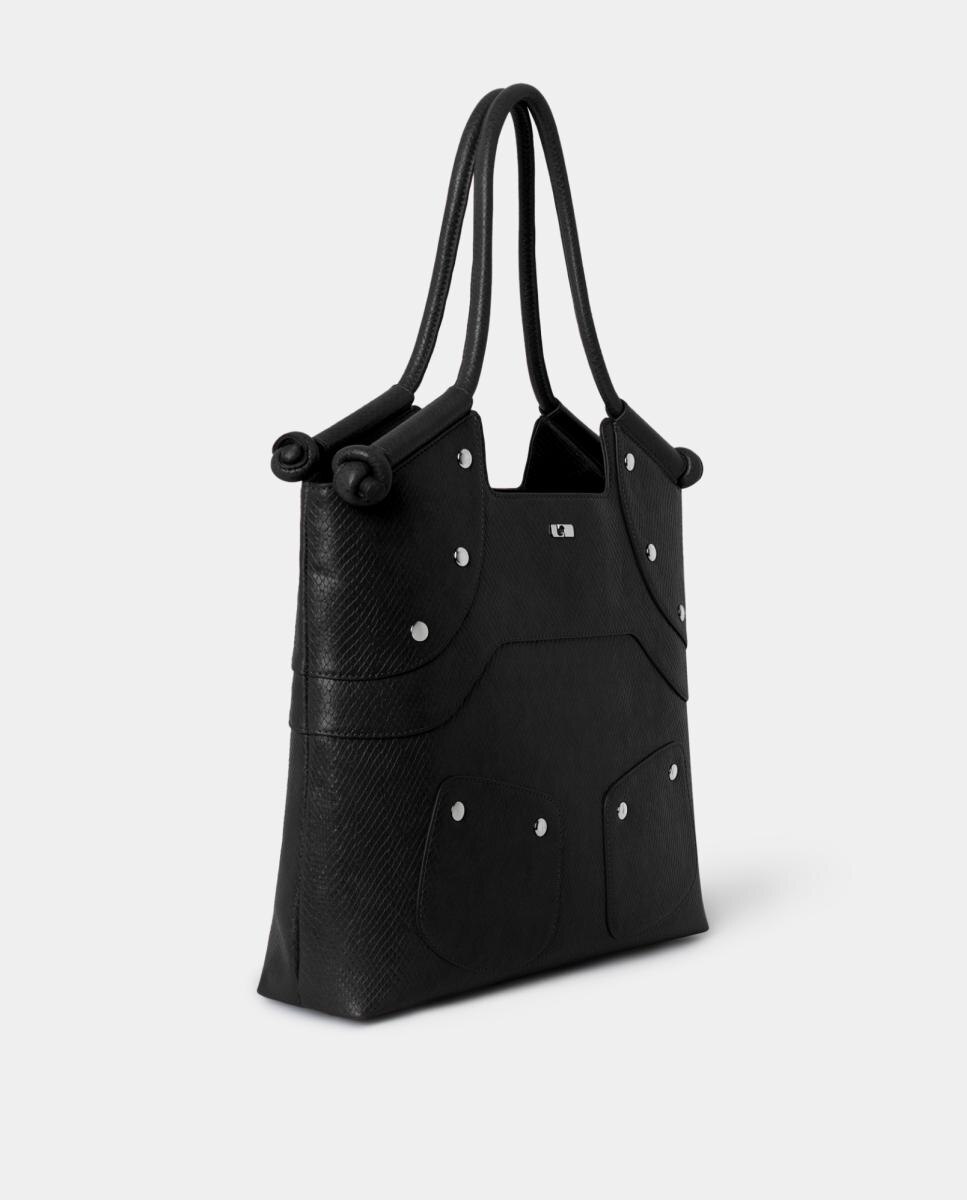 Bolso de hombro modelo Maren de Laagam - Negro Negro-3