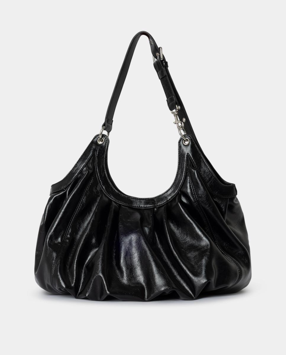 Mala de Ombro Modelo Ebony Preto-2