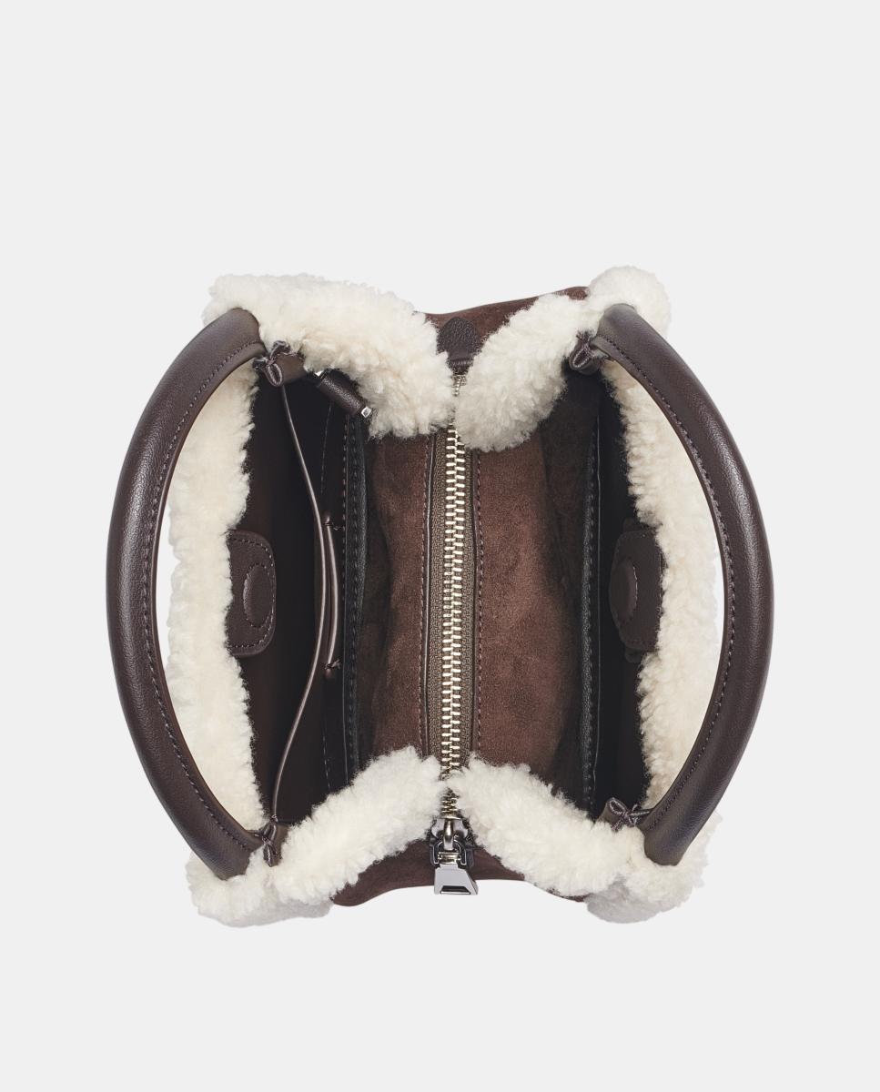 Mala Crossbody Capri Castanho-4